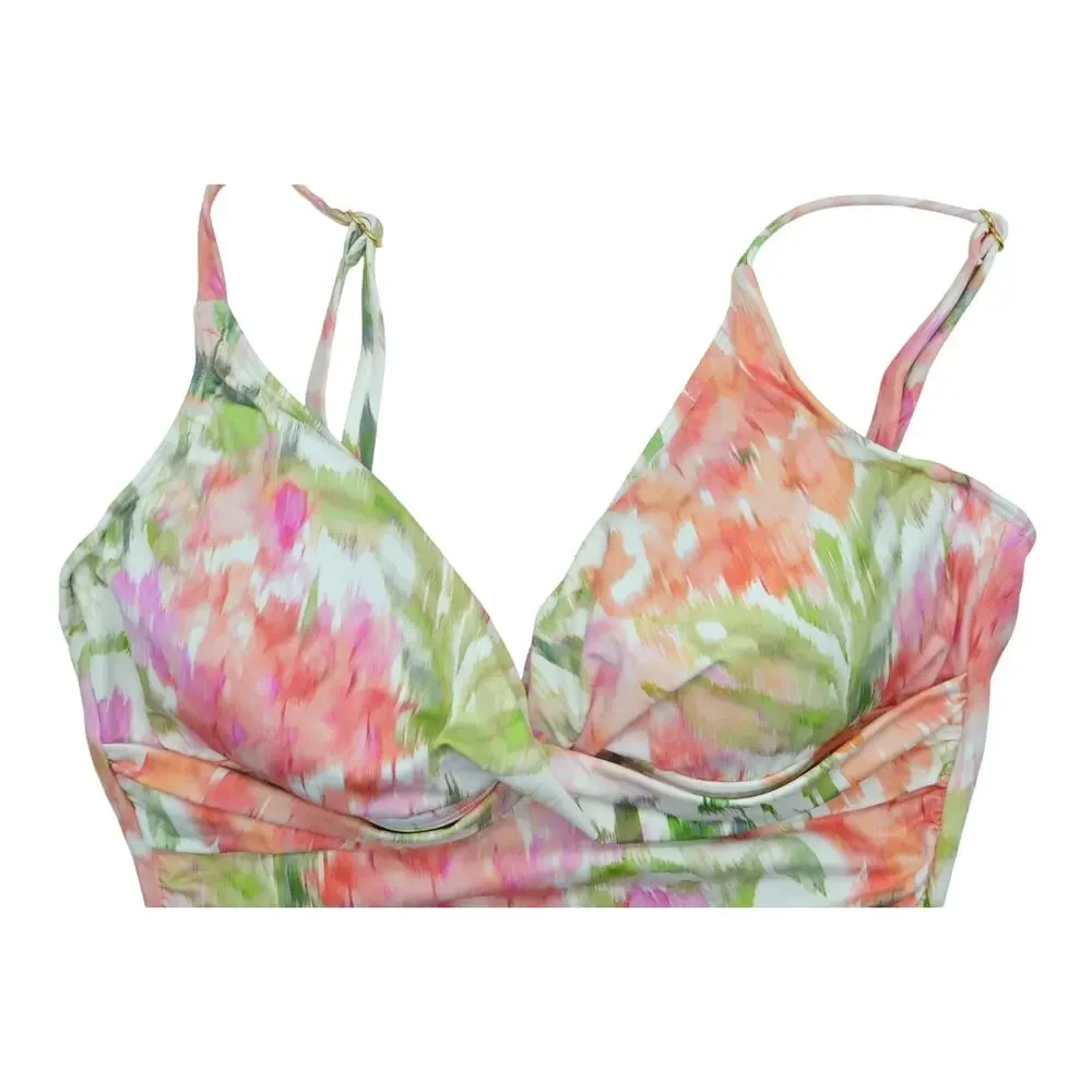 Lauren Ralph Lauren Women's Floral-Print Tankini Top